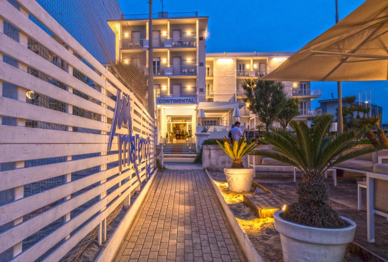 Hotel Continental Senigallia Exterior foto